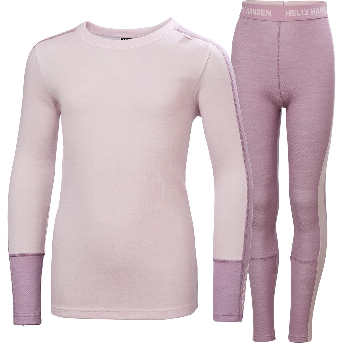 Image of Helly Hansen Jr Lifa Merino Midweight Set - Kids' Purple Clay, 13