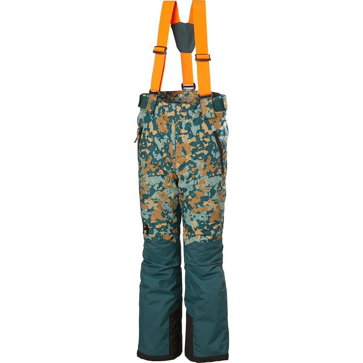 Image of Helly Hansen Jr No Limits 2.0 Pant - Kids' Dark Creek Splash Camo AOP, 16