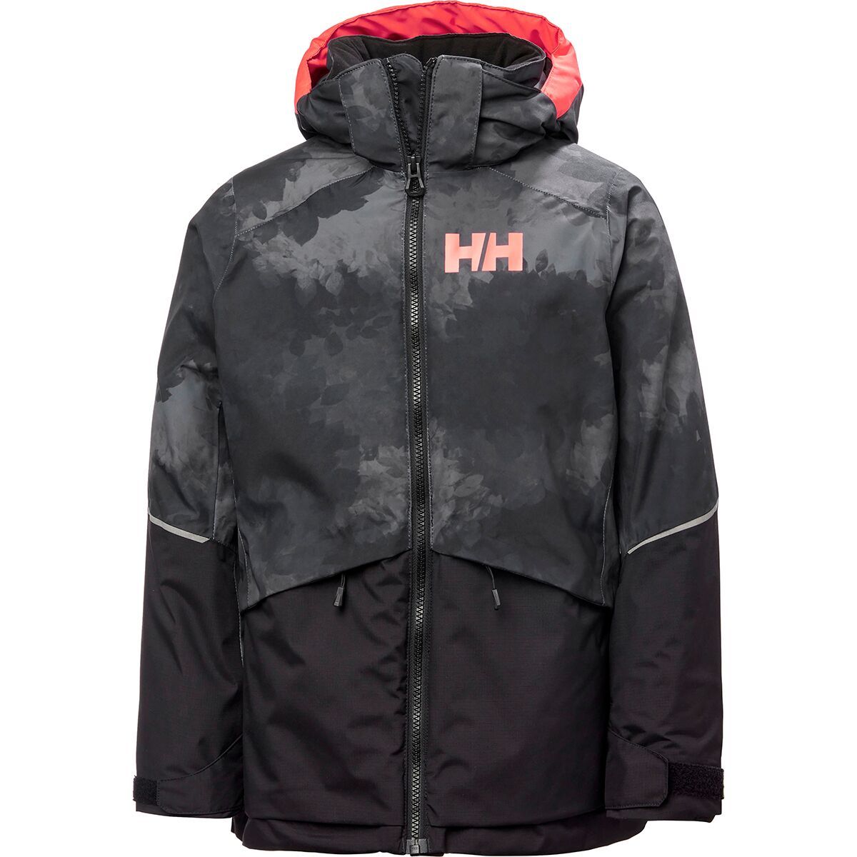 Helly Hansen Juniors' Stellar Ski Jacket - Kids' Black Aop, 12