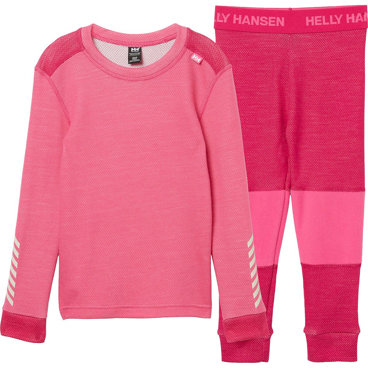 Image of Helly Hansen Lifa Merino Set - Toddlers' Hot Pink, 1