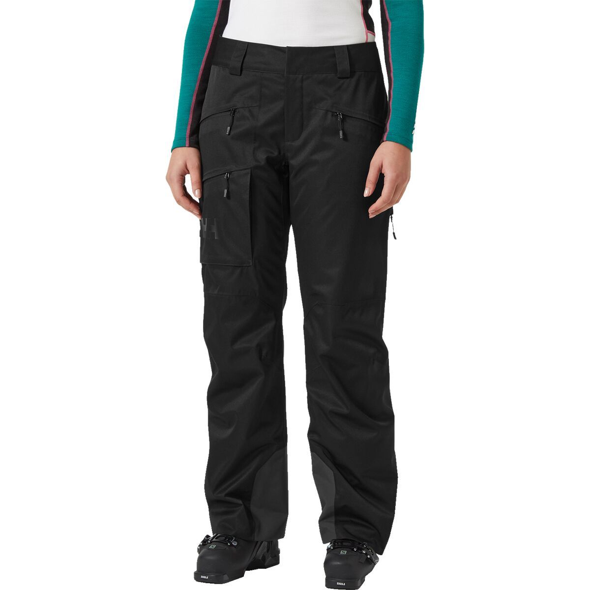 Helly Hansen Powderqueen Pant - Women's Black, L