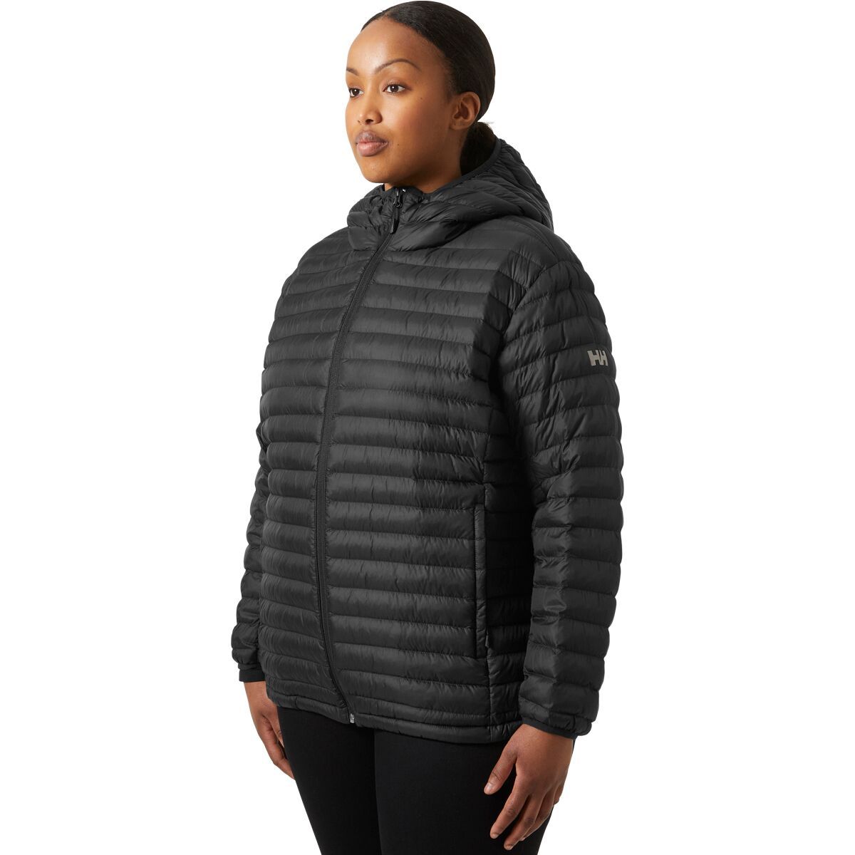Image of Helly Hansen Sirdal Hooded Insulated Plus Jacket - Women's Black, 1X