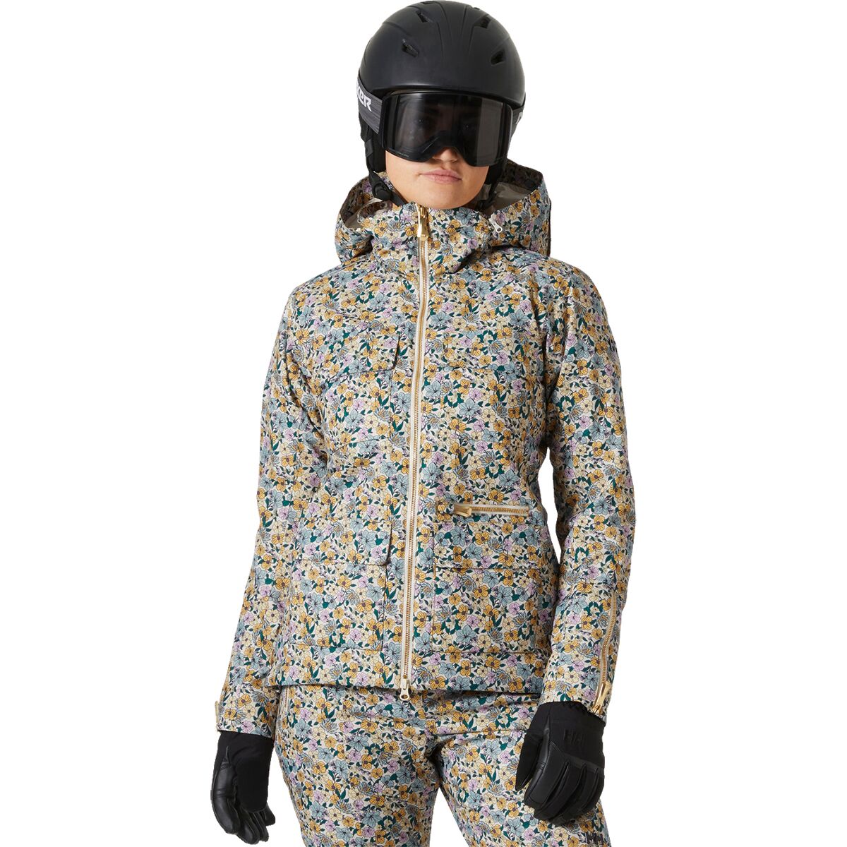 Helly Hansen Helly Hansen St Moritz Insulated 2.0 Jacket - Women's Sand Floral AOP, L