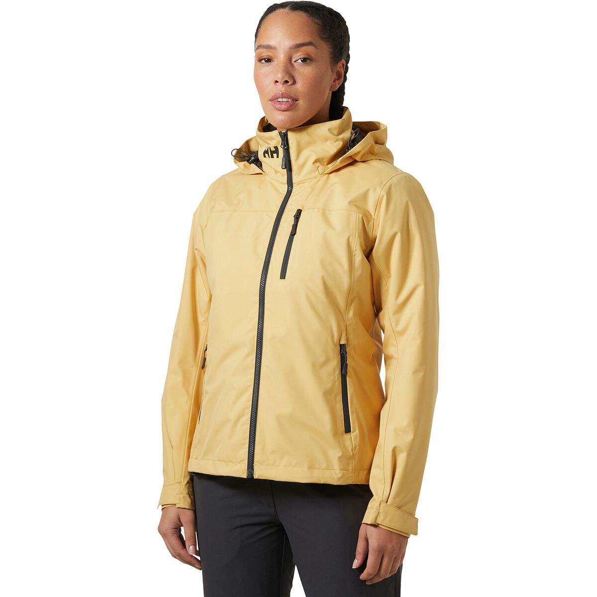 Image of Helly Hansen 2.0 Crew Hooded Midlayer Jacket - Women's Sand, M