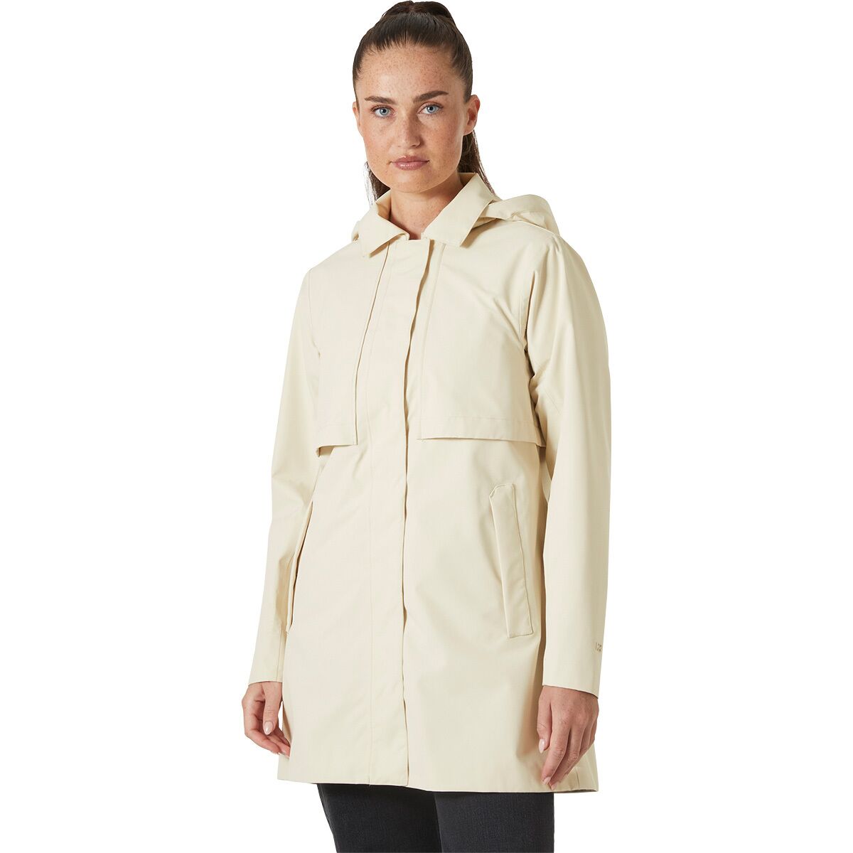 Image of Helly Hansen Lilja Rain Coat - Women's Cream, M