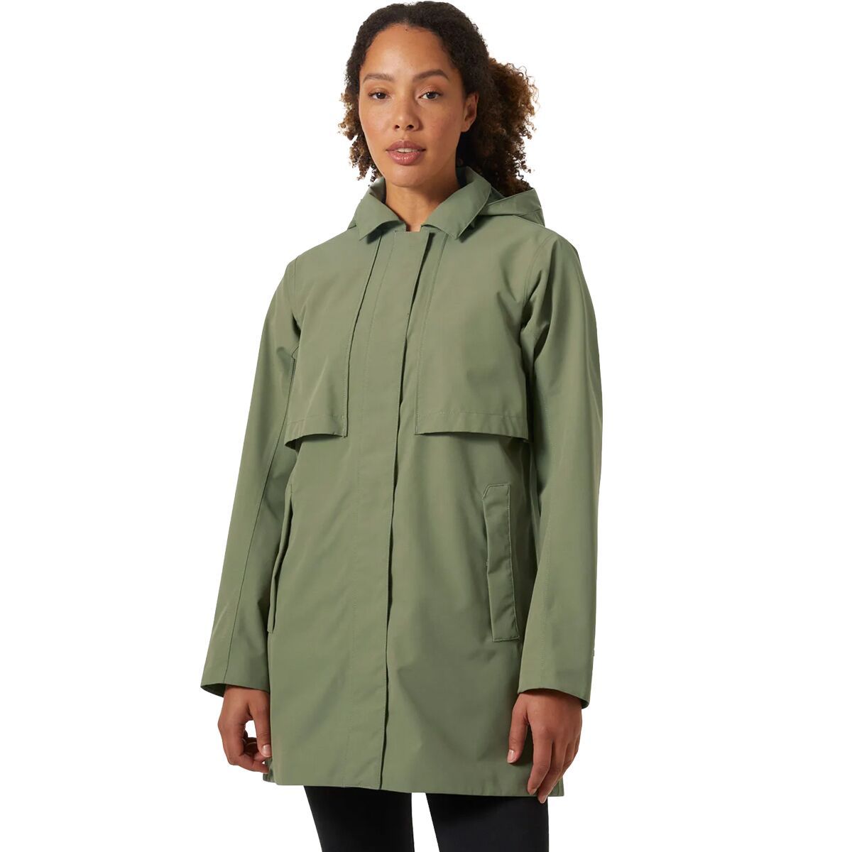Helly Hansen Lilja Rain Coat - Women's Lav Green, XL