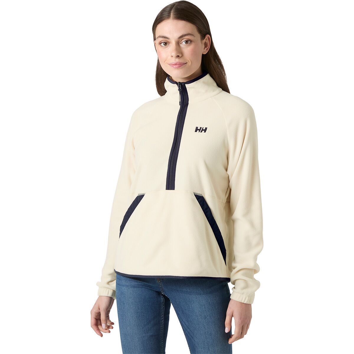 Image of Helly Hansen Rig Fleece 1/2-Zip Pullover - Women's Cream2, M