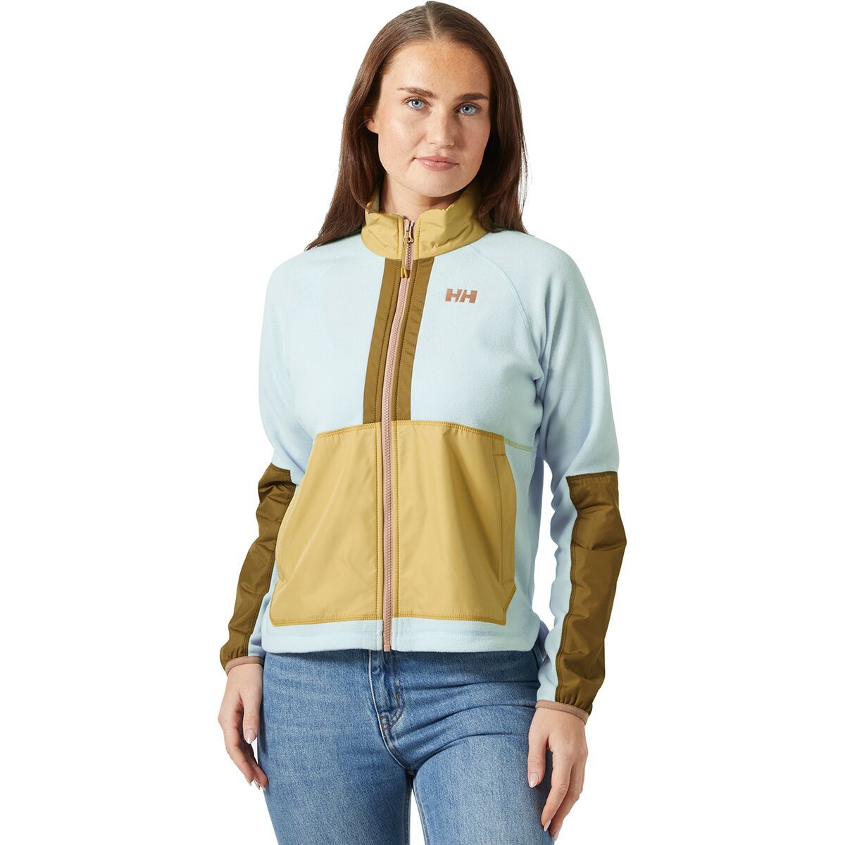 Image of Helly Hansen Rig Fleece Jacket - Women's Barely Blue, S