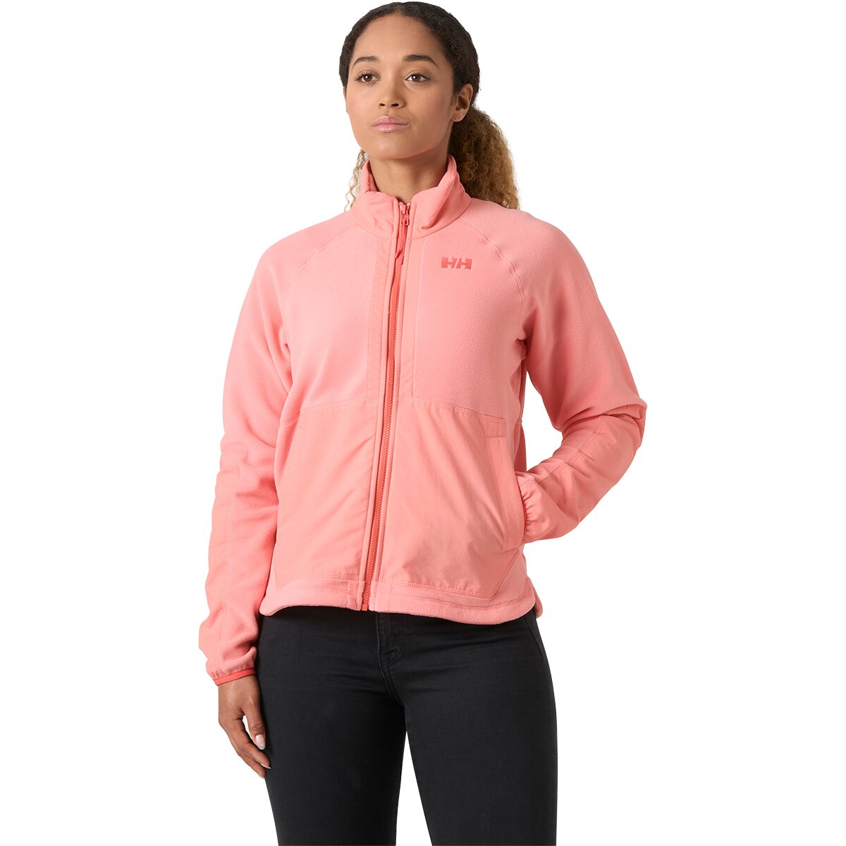 Image of Helly Hansen Rig Fleece Jacket - Women's Coral Almond, M