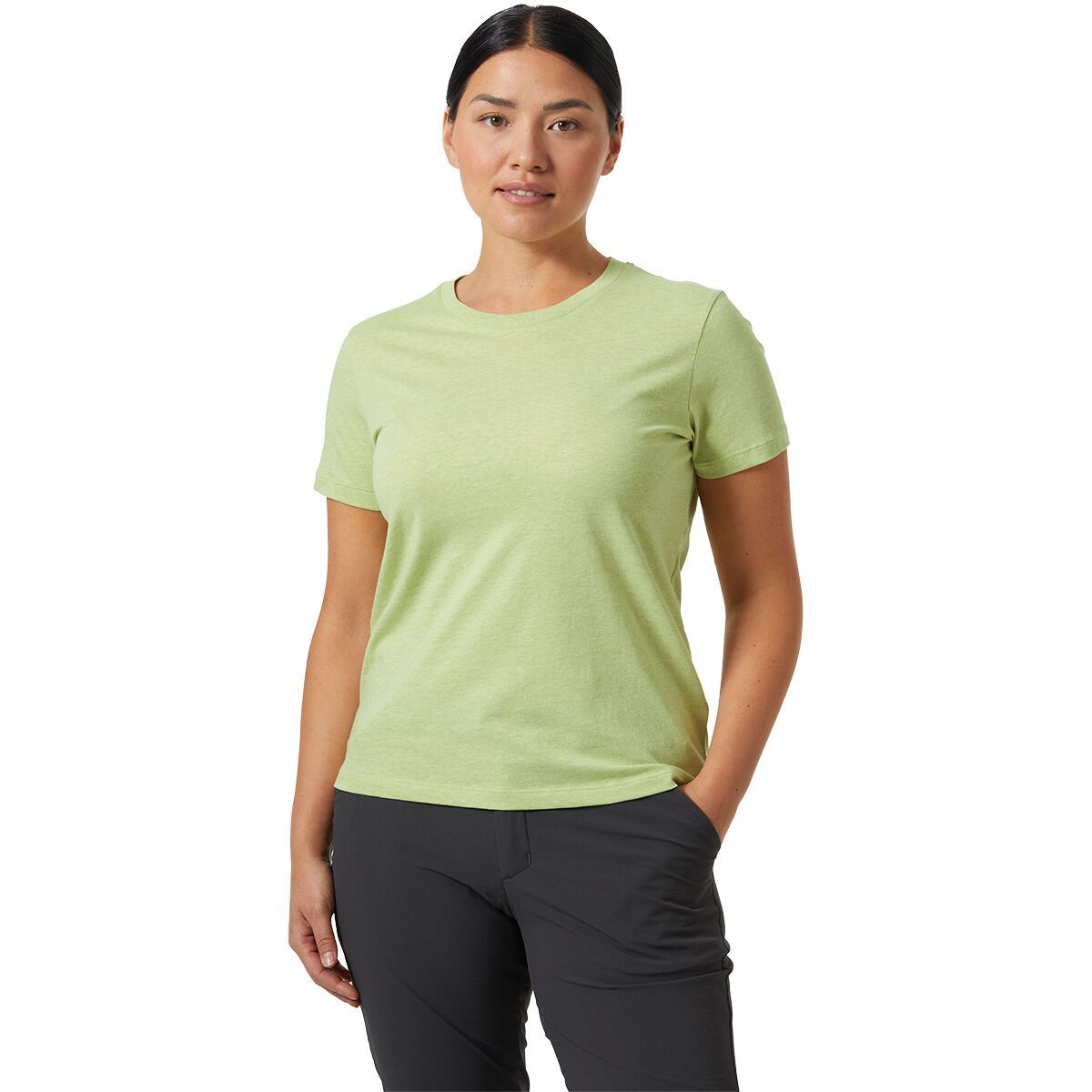 Image of Helly Hansen Tech Logo T-Shirt - Women's Iced Matcha, S