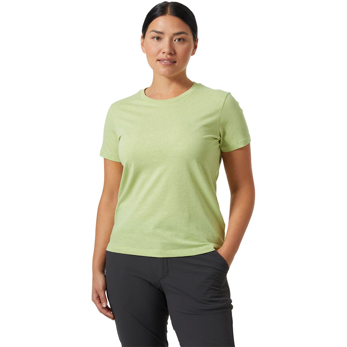 Image of Helly Hansen Tech Logo T-Shirt - Women's Iced Matcha, XS