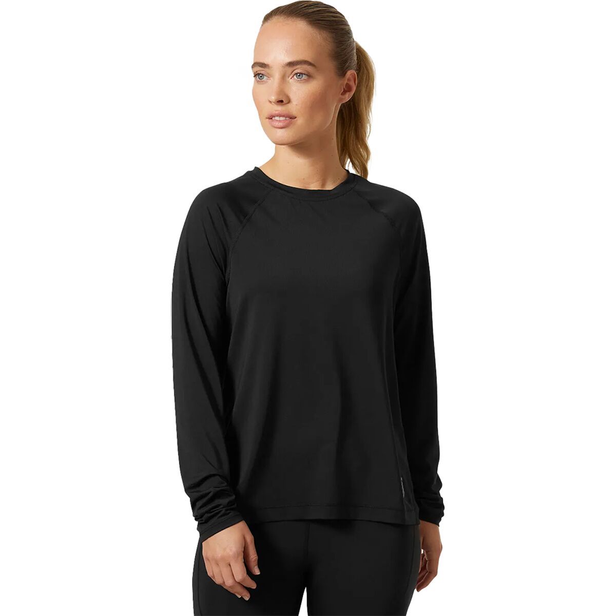 Helly Hansen Tech Trail Long-Sleeve T-Shirt - Women's Black, XL
