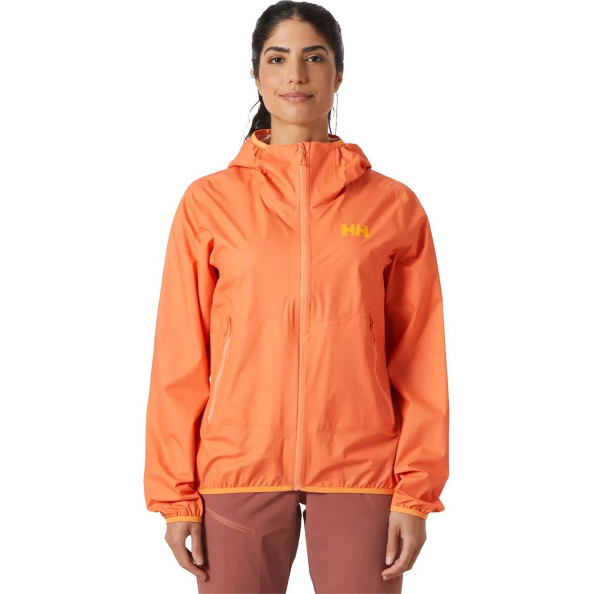 Image of Helly Hansen Verglas 2.5L Fastpack Jacket - Women's Bonfire, S