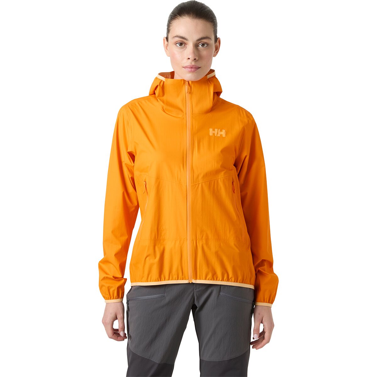 Image of Helly Hansen Verglas 2.5L Fastpack Jacket - Women's Ignite Orange, S