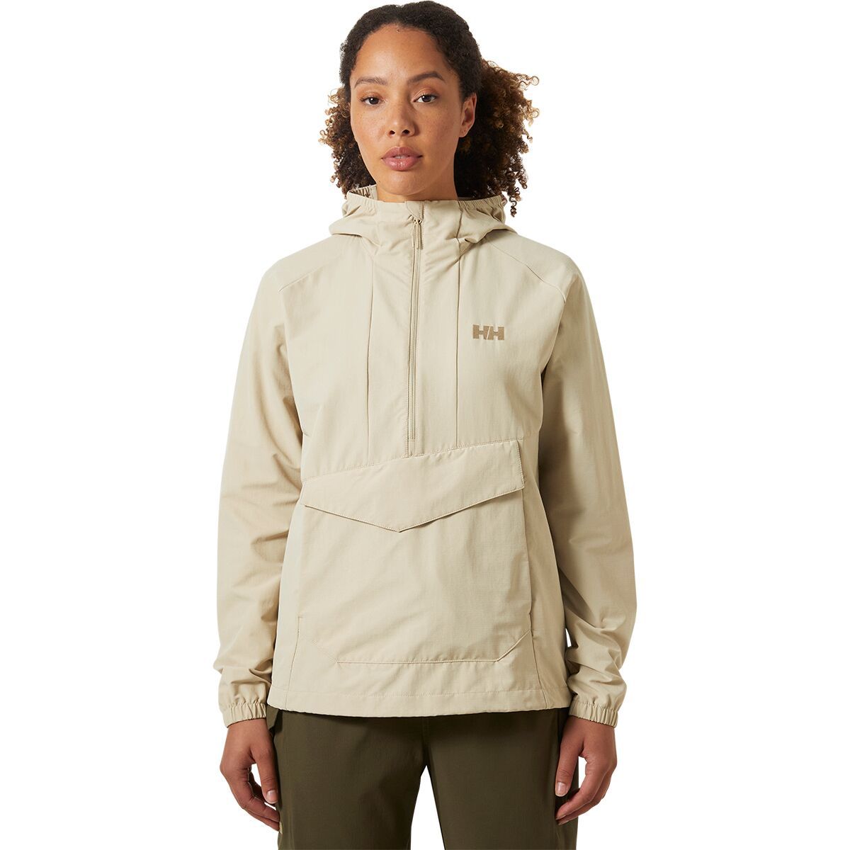 Helly Hansen Vista Hike Anorak - Women's Khaki/Sand, S