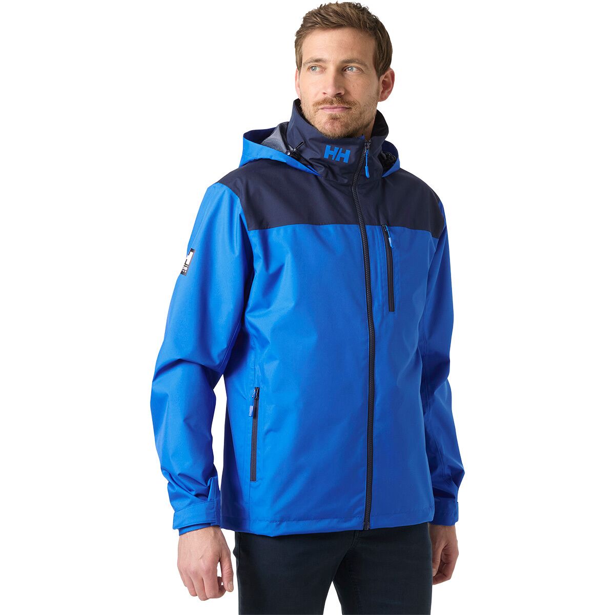 Image of Helly Hansen Crew Hooded Jacket 2.0 - Men's Cobalt 2.0-2, XL