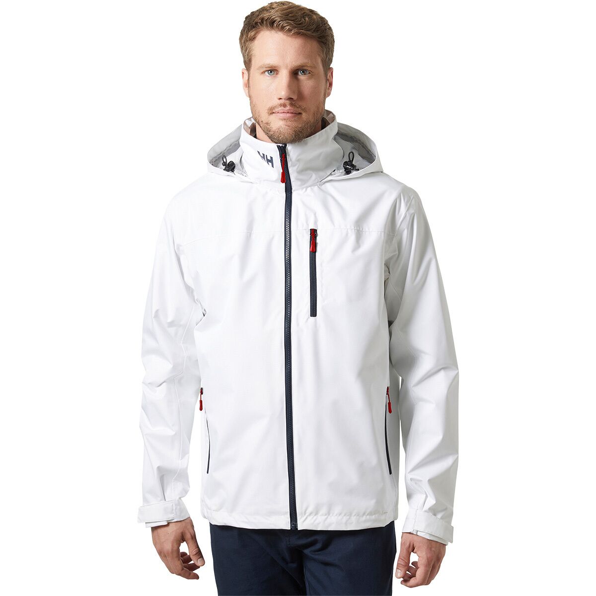 Image of Helly Hansen Crew Hooded Jacket 2.0 - Men's White, M
