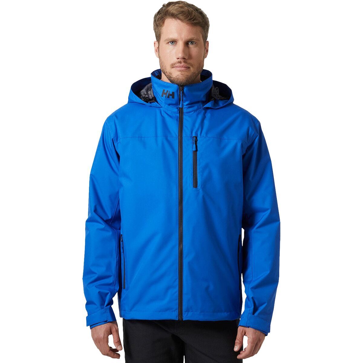 Image of Helly Hansen Crew Hooded Midlayer Jacket 2 - Men's Cobalt 2.0, S