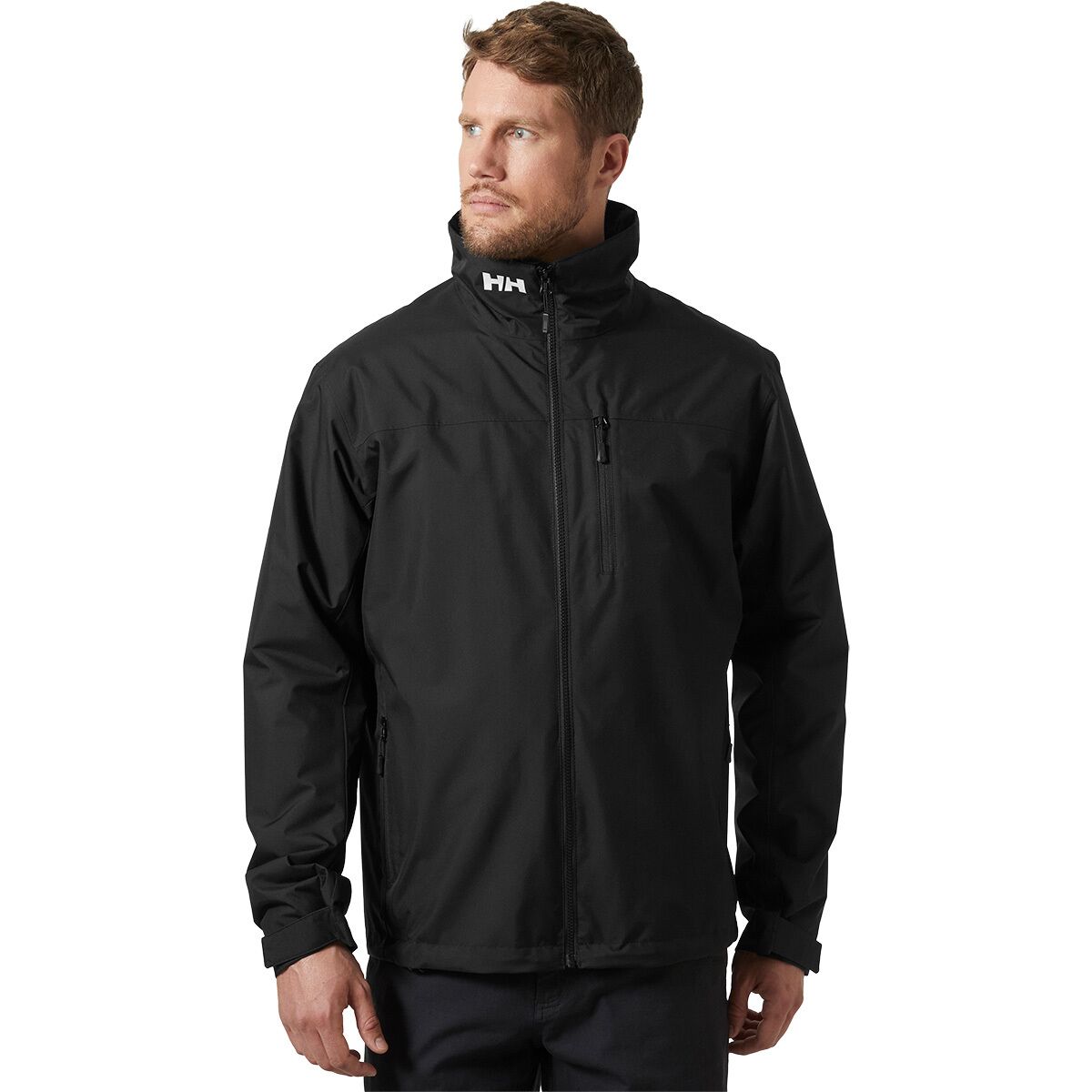 Image of Helly Hansen Crew Midlayer Jacket 2 - Men's Black, L