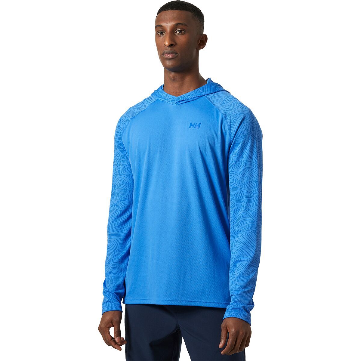 Helly Hansen Lifa Active Solen GR Hoodie - Men's Ultra Blue Wave, XL