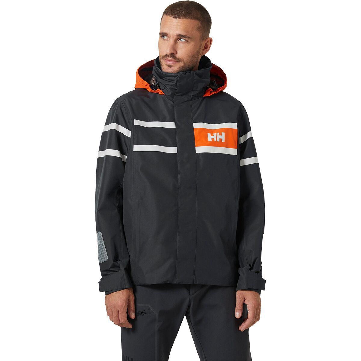 Image of Helly Hansen Salt Inshore Jacket - Ka Version - Men's Ebony, S