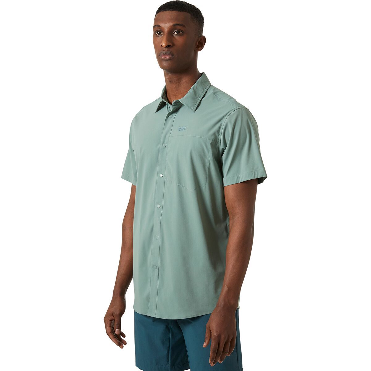 Image of Helly Hansen Tofino Solen Short-Sleeve Shirt - Men's Cactus, S