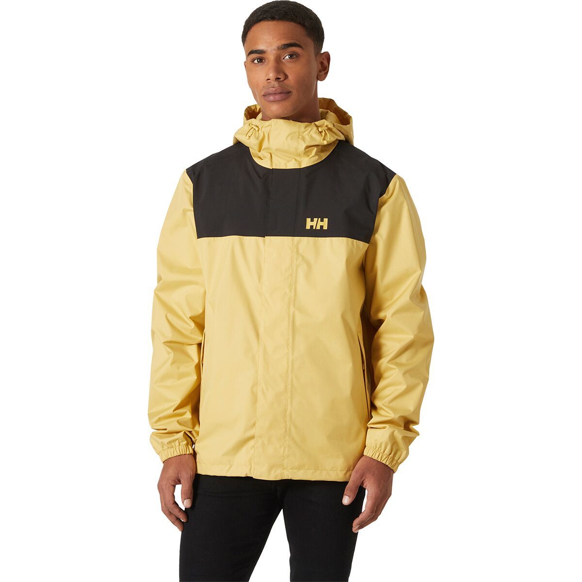 Image of Helly Hansen Vancouver Rain Jacket - Men's Sand, S