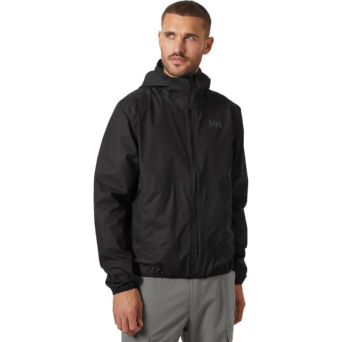 Image of Helly Hansen Verglas 2.5L Fastpack Jacket - Men's Black, XL