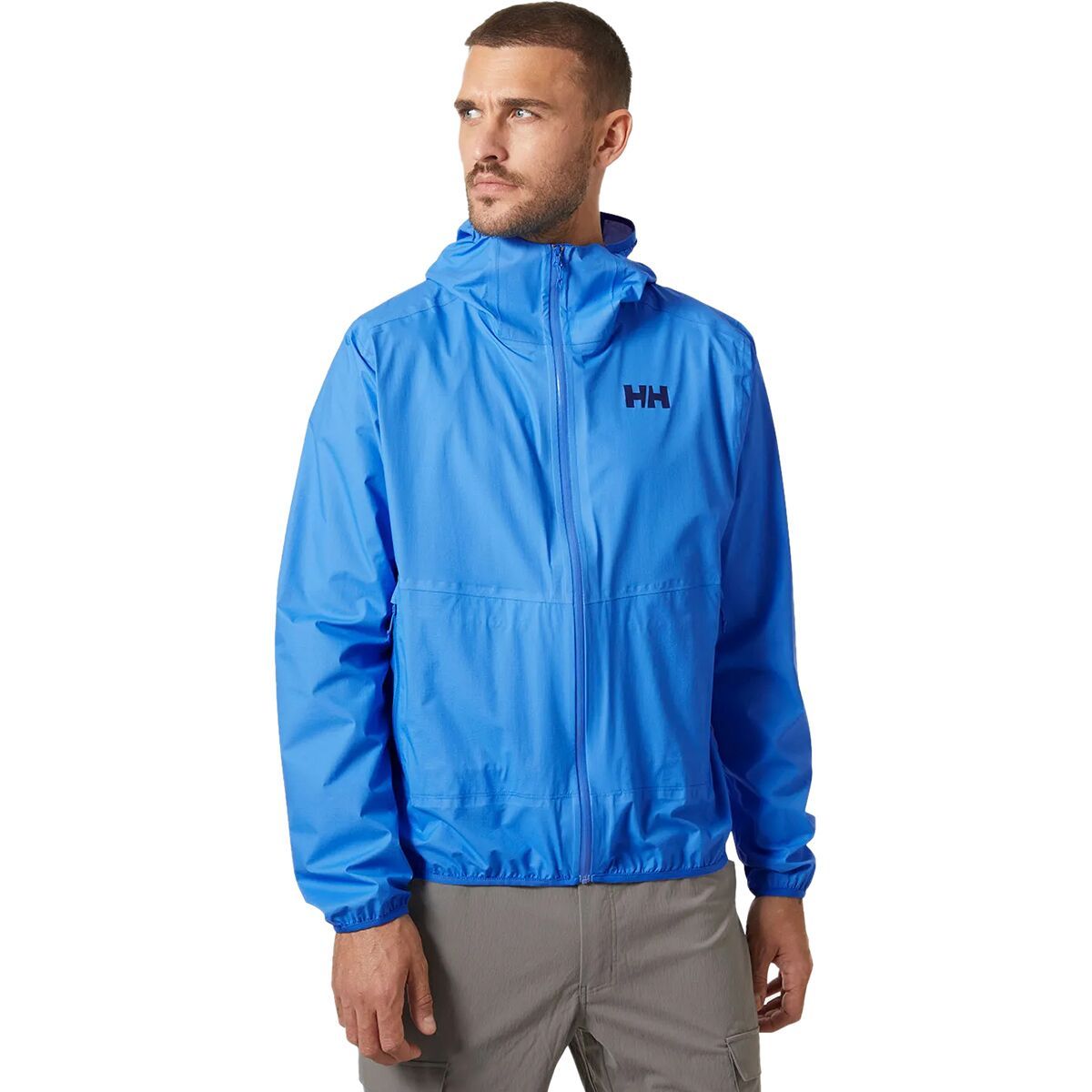Image of Helly Hansen Verglas 2.5L Fastpack Jacket - Men's Ultra Blue, S