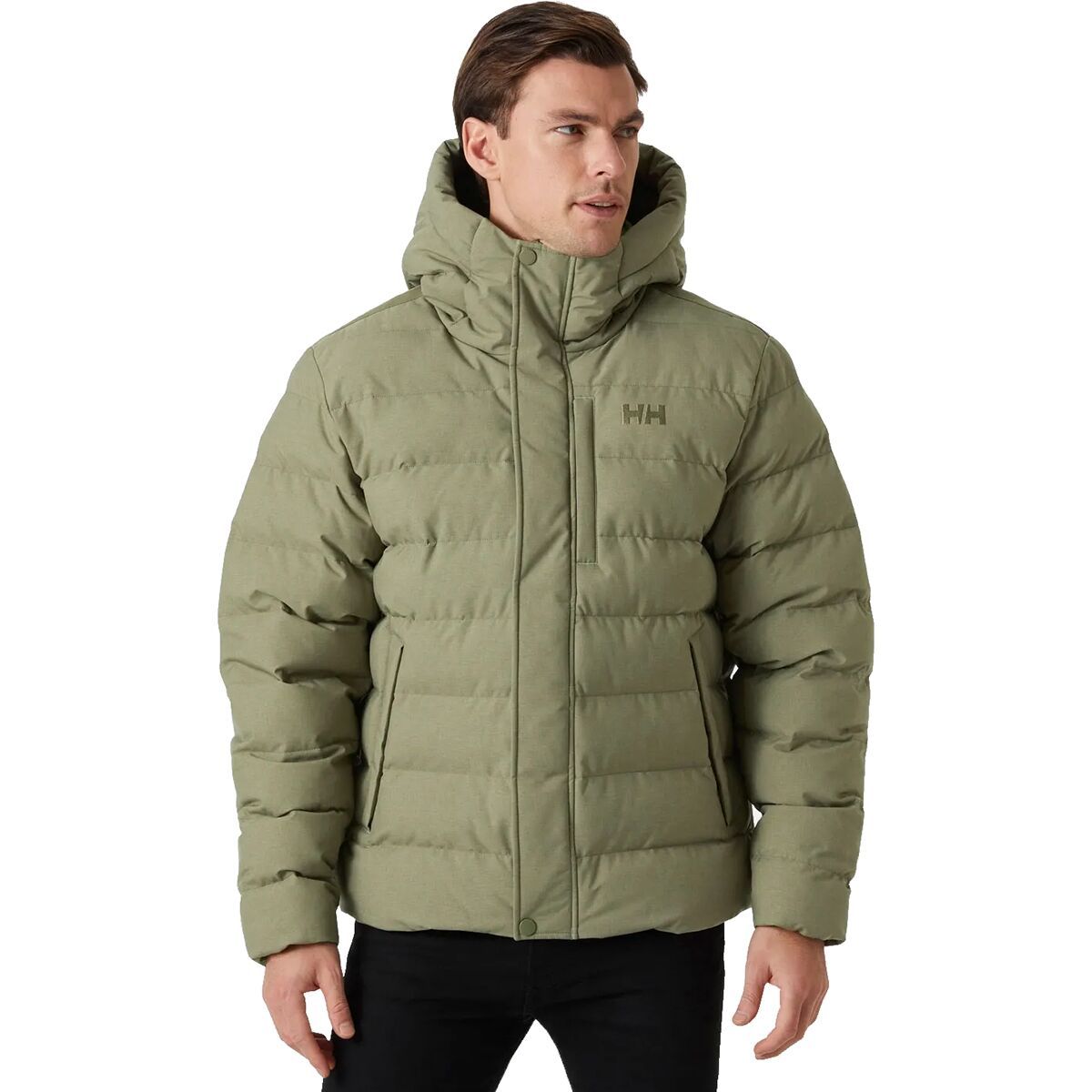 Image of Helly Hansen Alby Puffy Jacket - Men's Lav Green Melange, XL