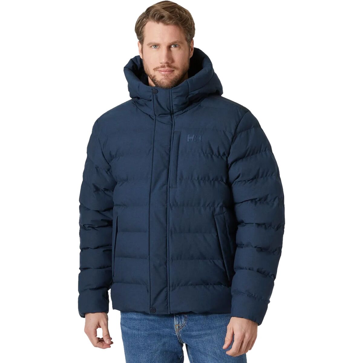 Image of Helly Hansen Alby Puffy Jacket - Men's Navy Melange, S