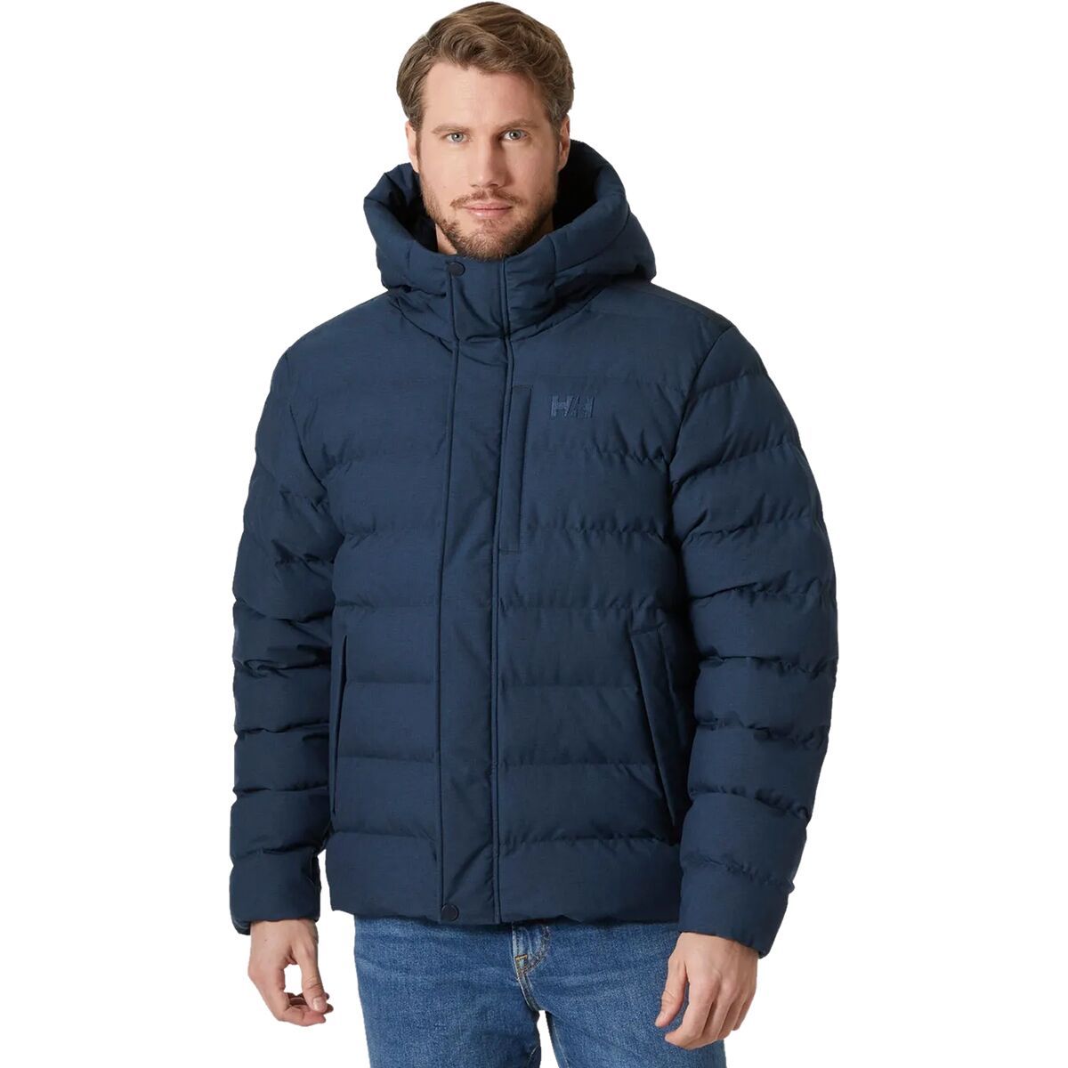 Image of Helly Hansen Alby Puffy Jacket - Men's Navy Melange, L