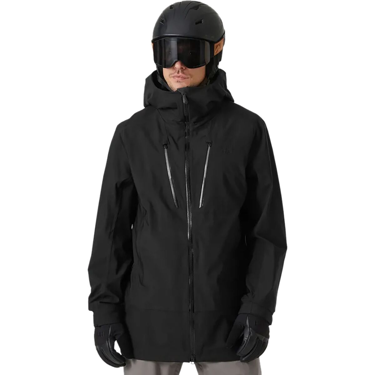 Image of Helly Hansen Alpha 3L Long Shell - Men's Black, M