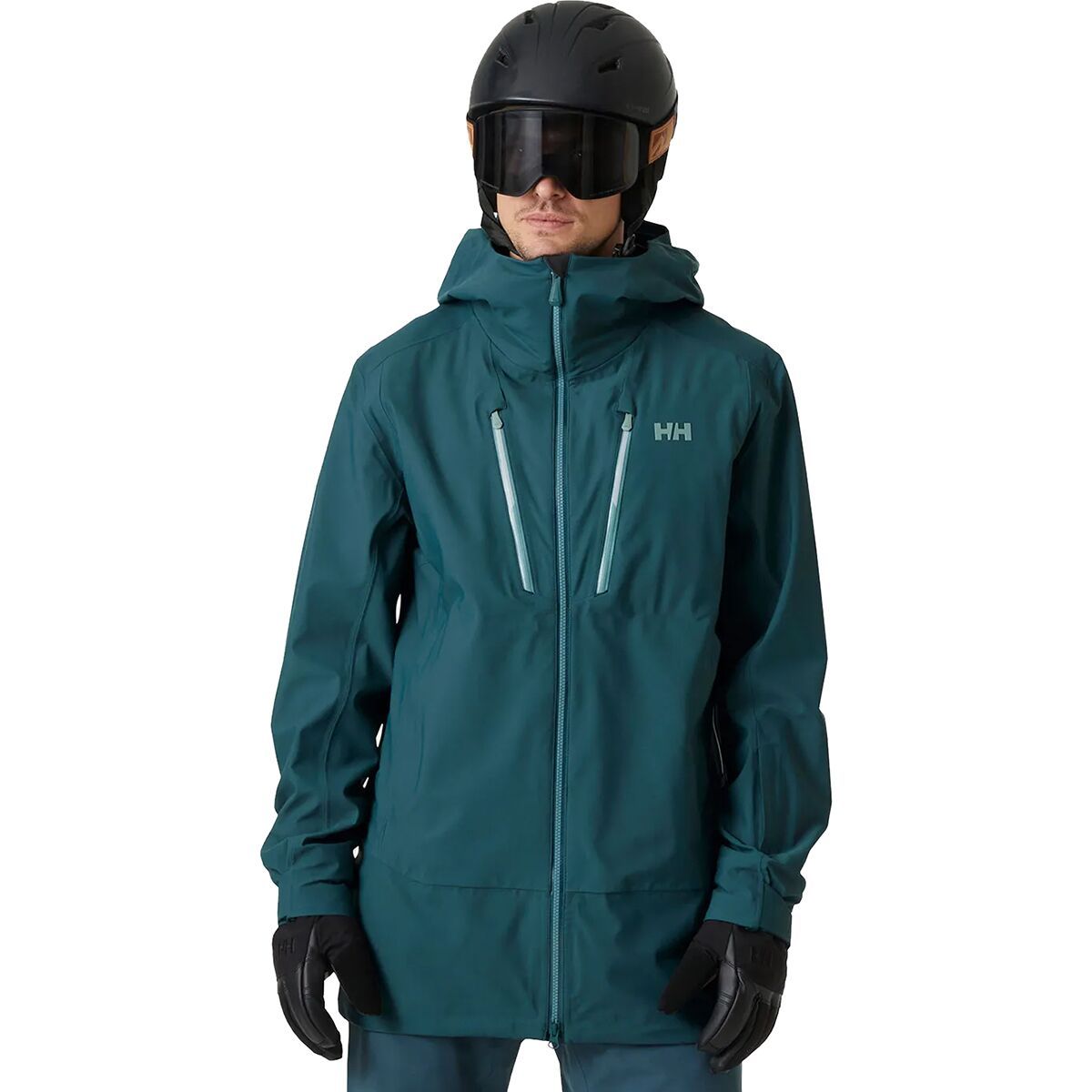 Helly Hansen Alpha 3L Long Shell - Men's Dark Creek, XL