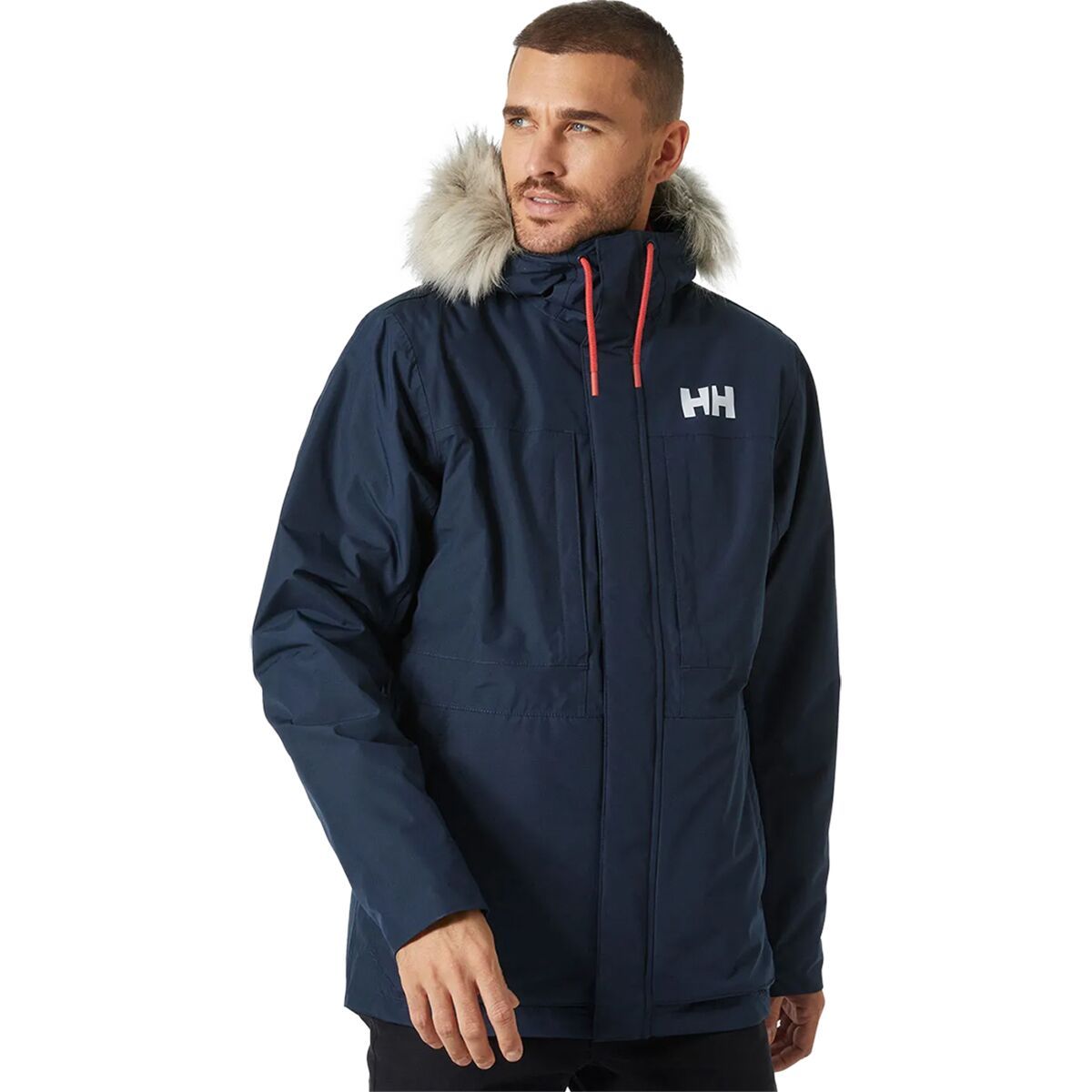 Image of Helly Hansen Coastal 3.0 Parka - Men's Navy, XL