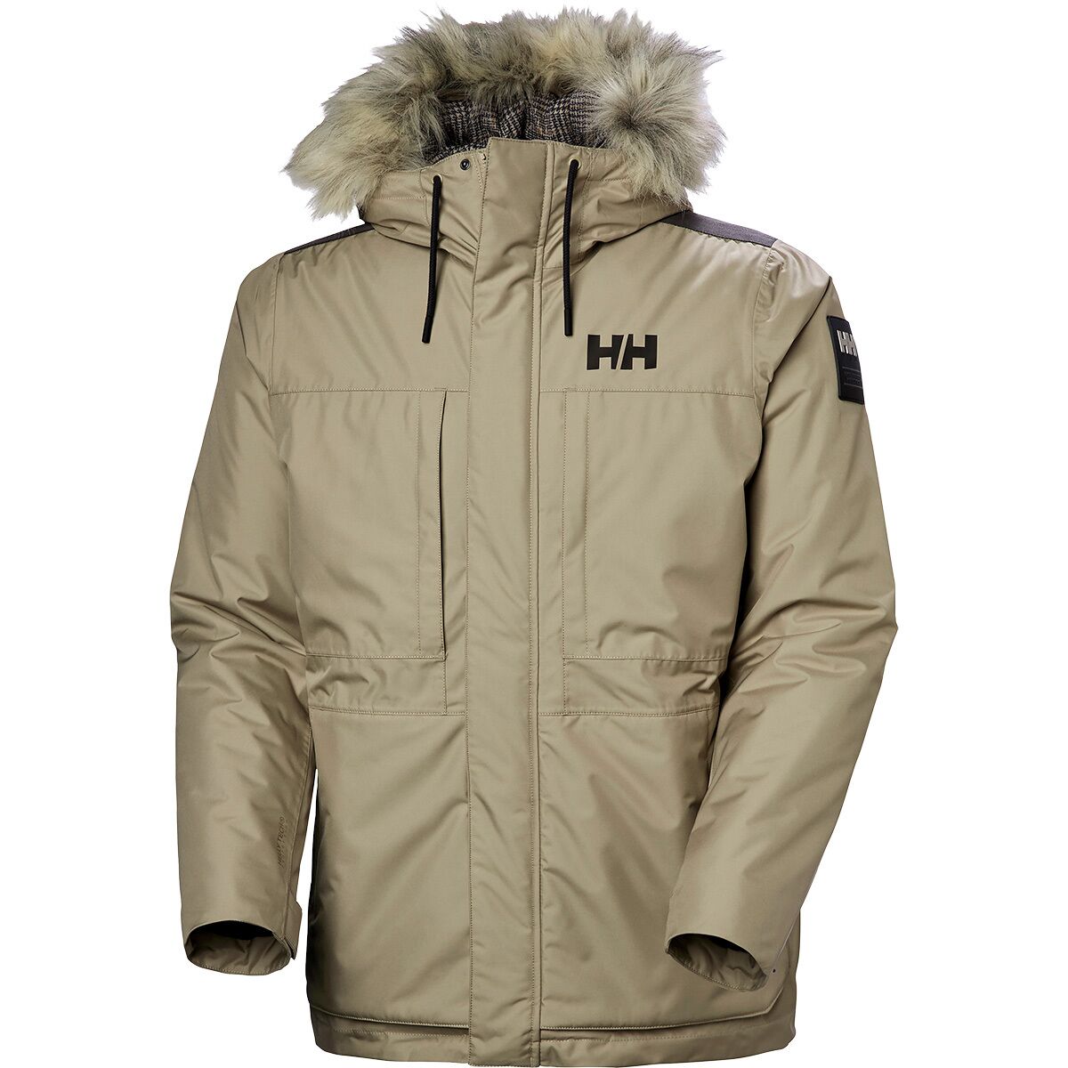 Image of Helly Hansen Coastal 3.0 Parka - Men's Pebble, XXL
