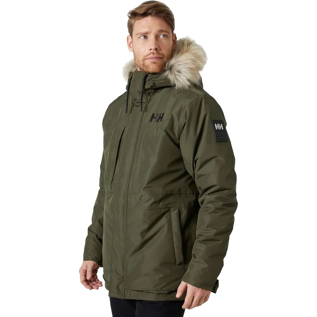 Image of Helly Hansen Coastal 3.0 Parka - Men's Utility Green, M