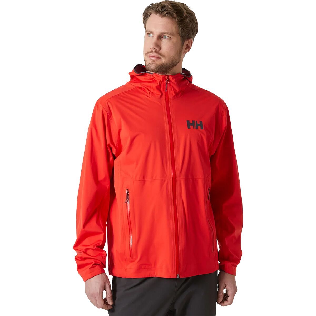 Image of Helly Hansen Momentum 3L Stretch Jacket - Men's Alert Red, XL