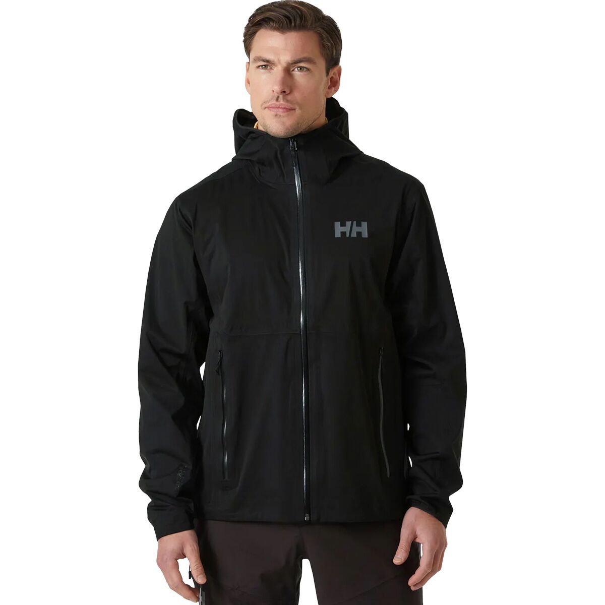 Image of Helly Hansen Momentum 3L Stretch Jacket - Men's Black, XXL