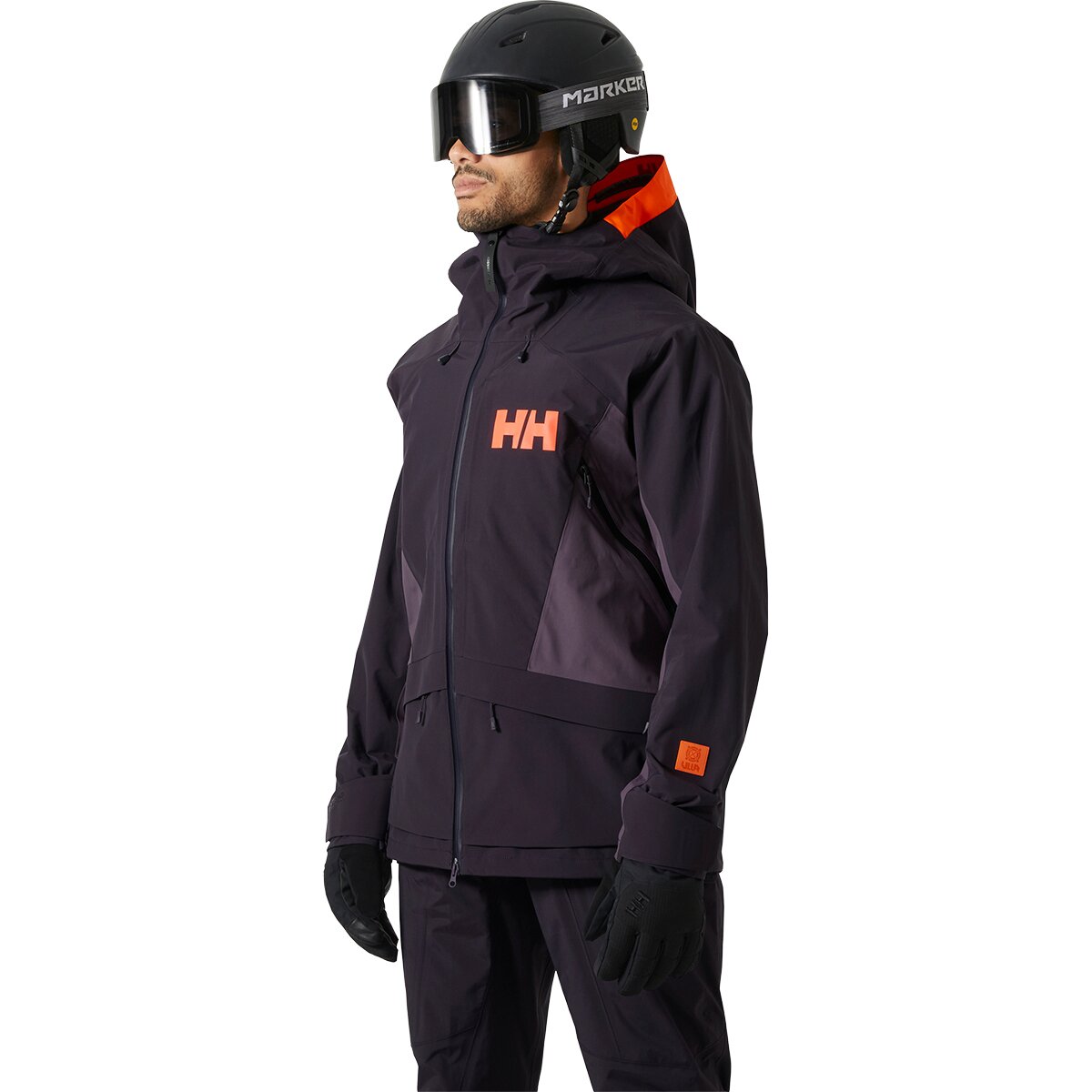Image of Helly Hansen Sogn Evo Shell Jacket - Men's Black Grape, S