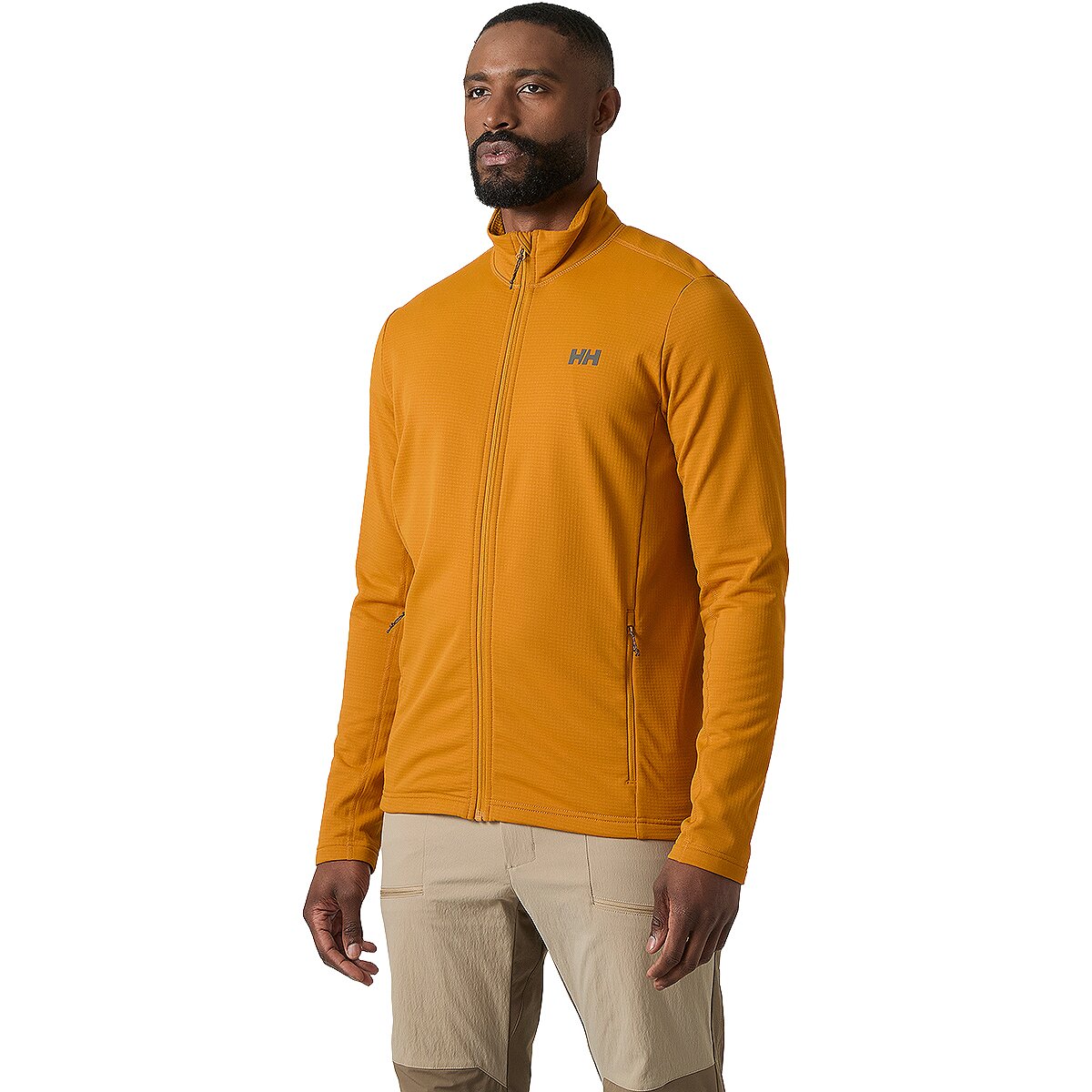 Image of Helly Hansen Versalite Fleece Jacket - Men's Mustard, XL