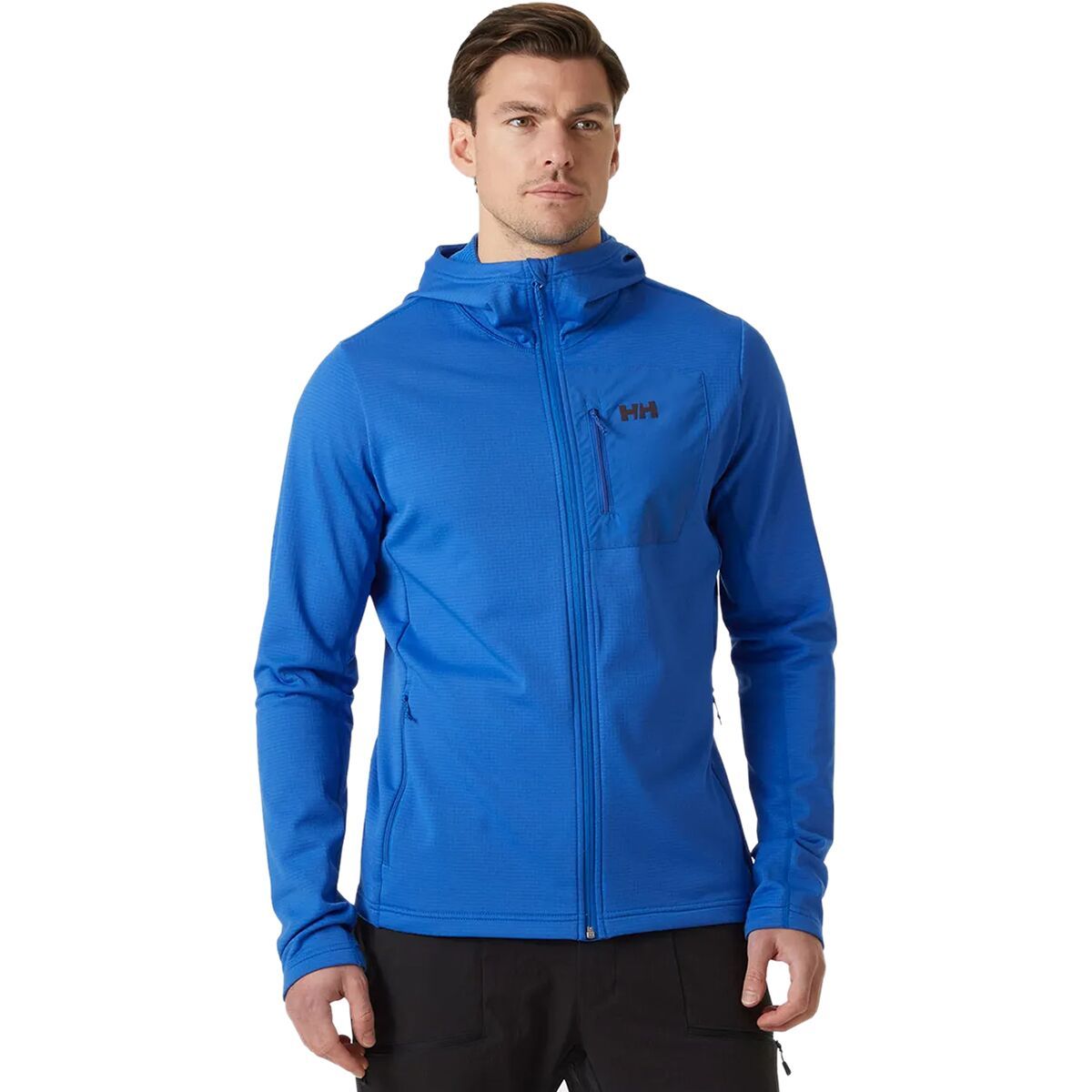 Helly Hansen Versalite Hooded Fleece Jacket - Men's Grey Cactus, XXL
