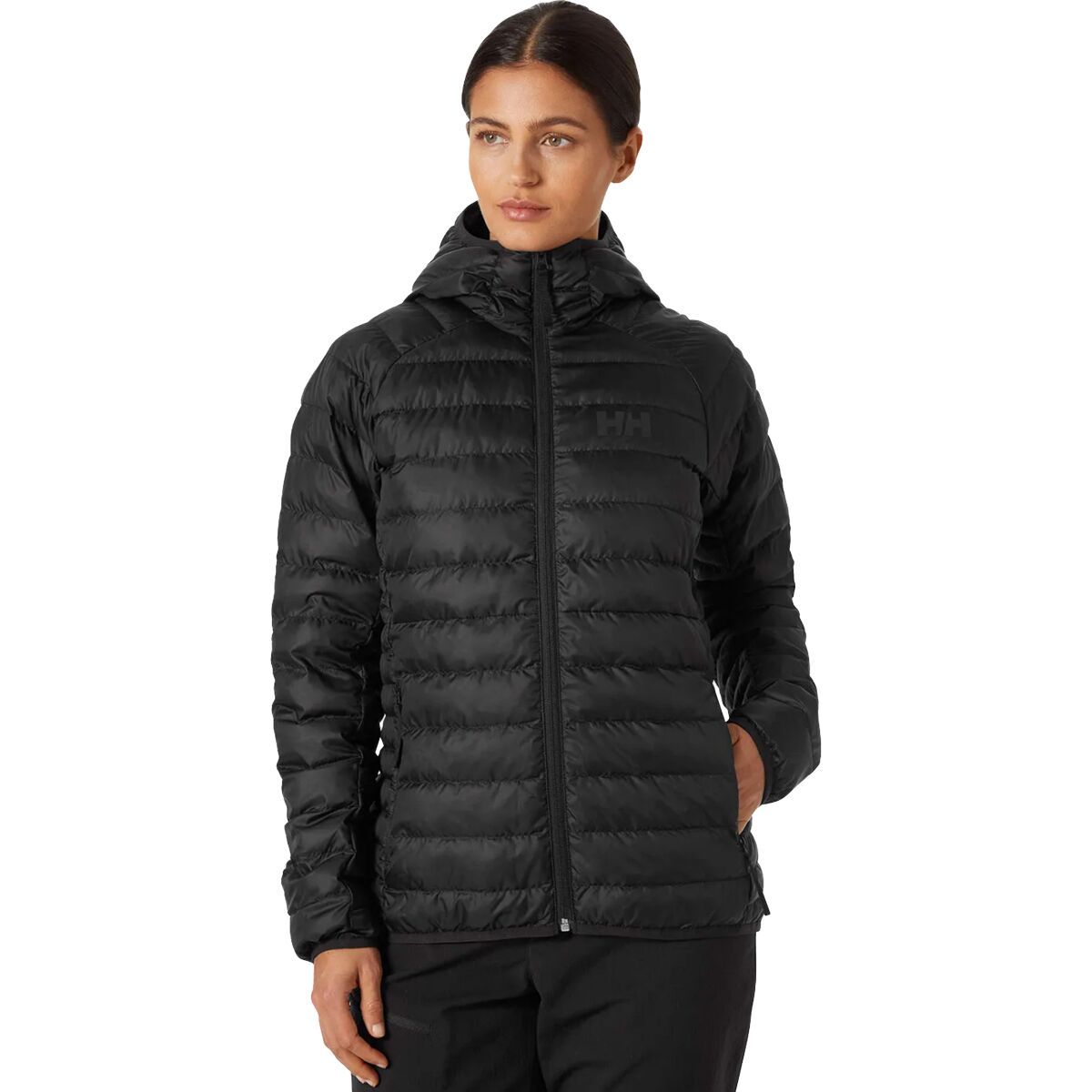 Image of Helly Hansen Banff Hooded Insulator Jacket - Women's Black, XS