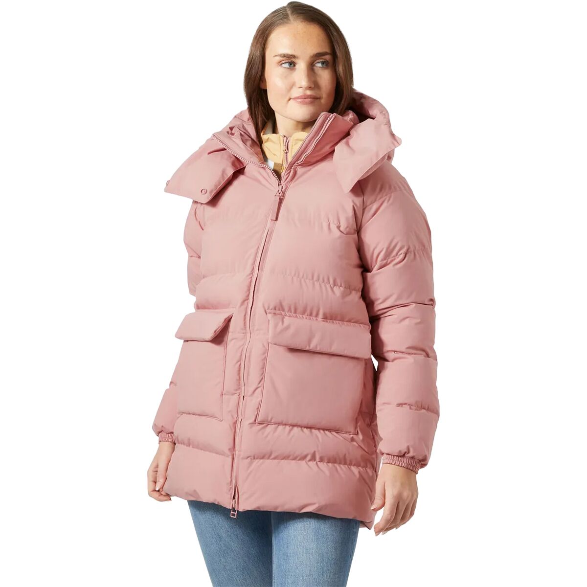 Image of Helly Hansen Ellie Puffy Parka - Women's Ash Rose, XS