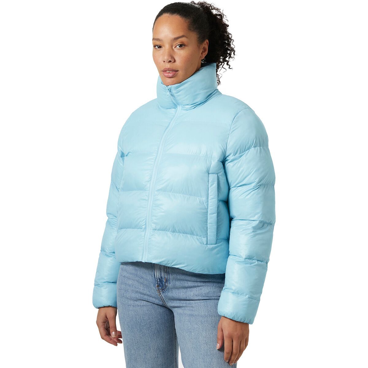 Image of Helly Hansen Jade Puffer Jacket - Women's Light Cyan, S