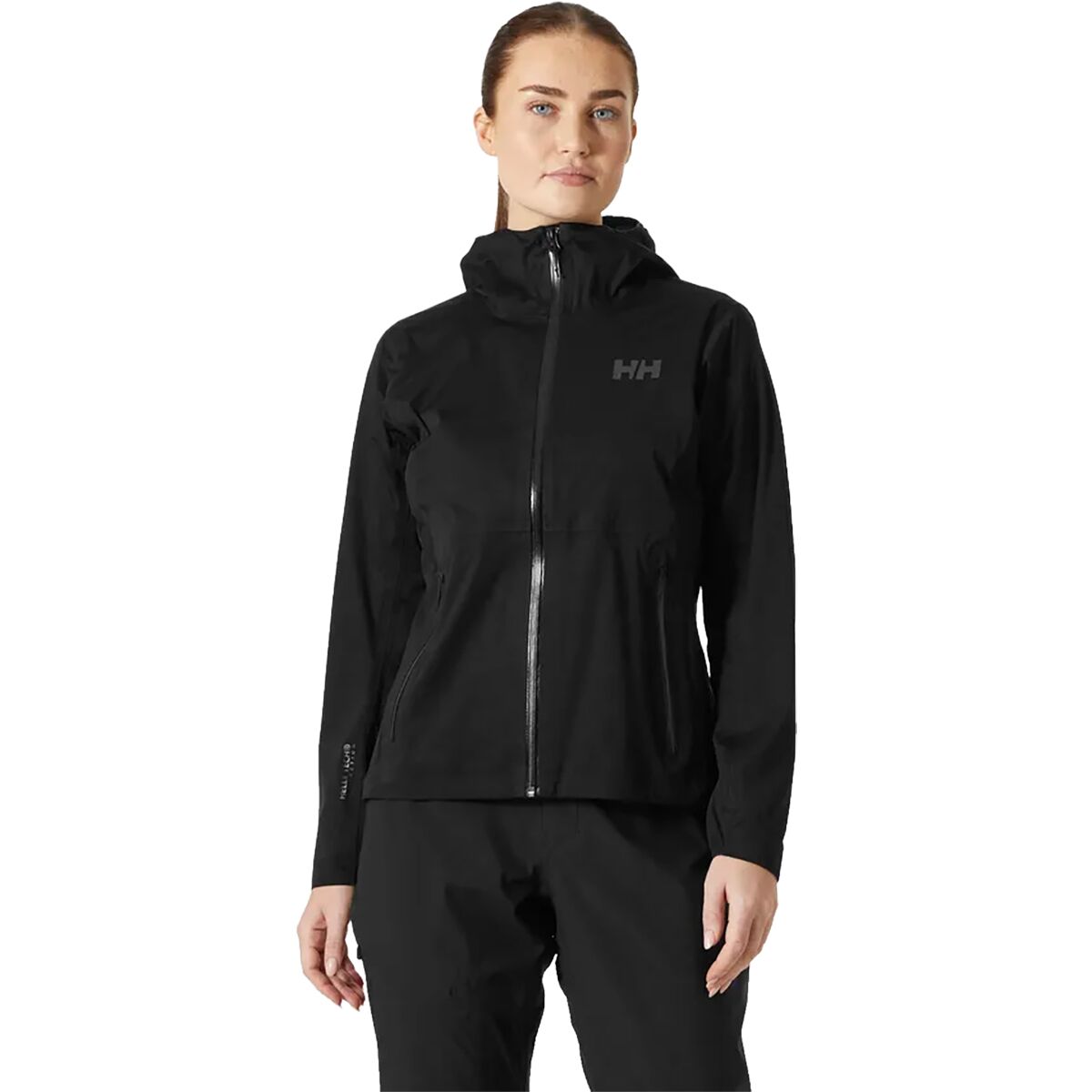 Image of Helly Hansen Momentum 3L Stretch Jacket - Women's Black, L