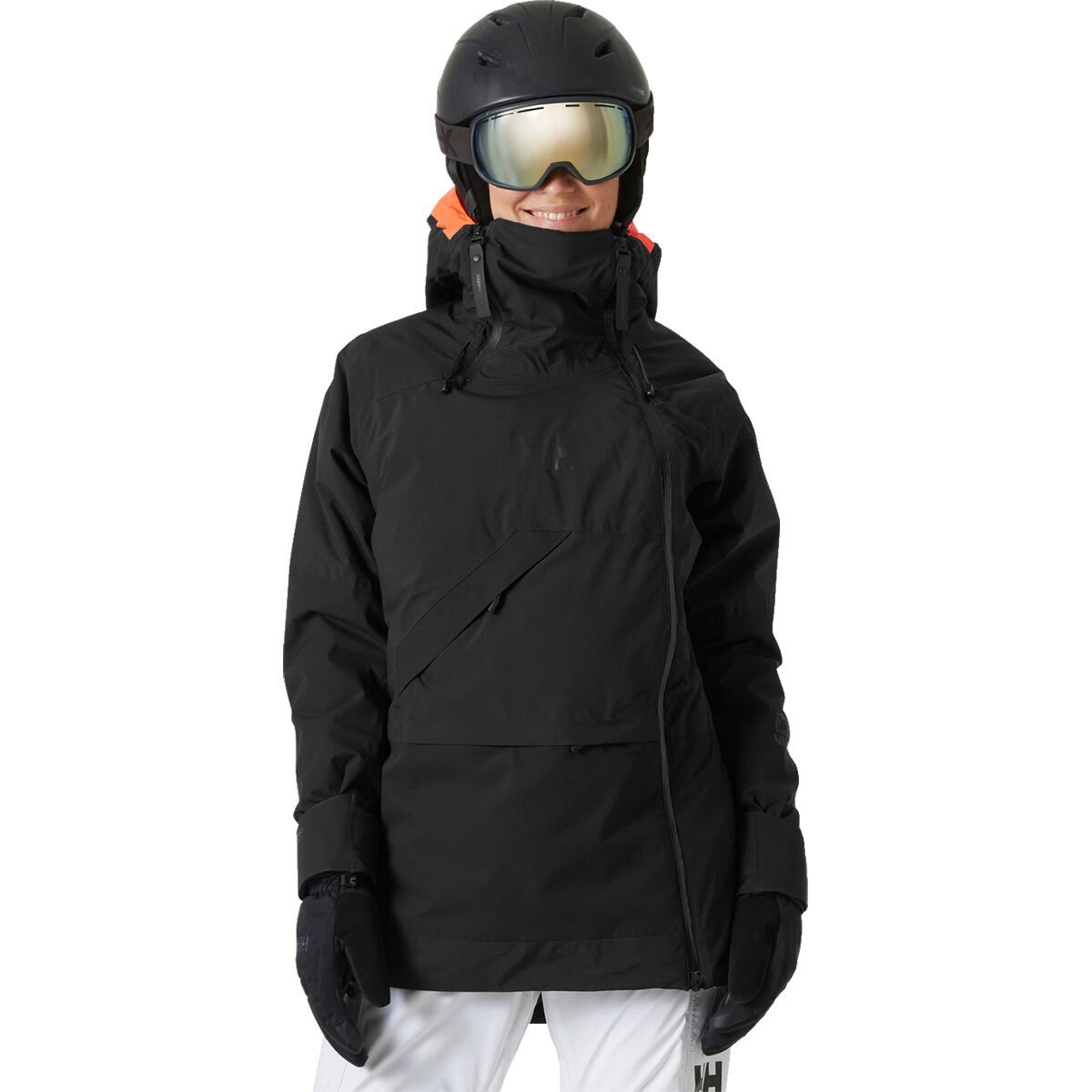 Helly Hansen Powchaser Asym Jacket - Women's Black, XS