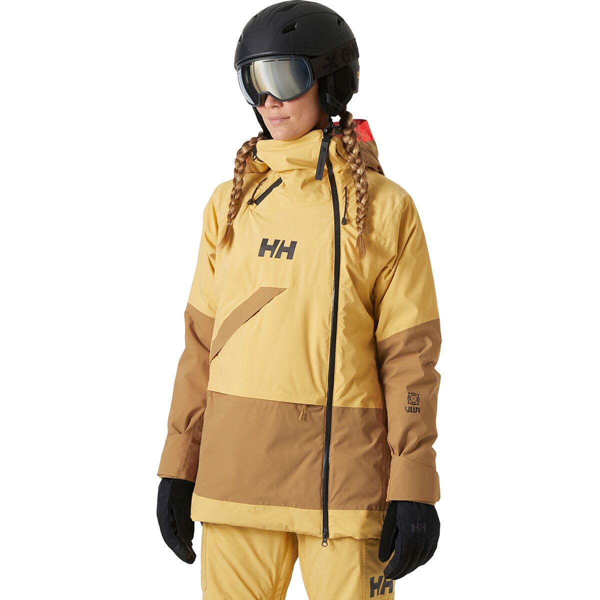 Image of Helly Hansen Powchaser Asym Jacket - Women's Sand, XL