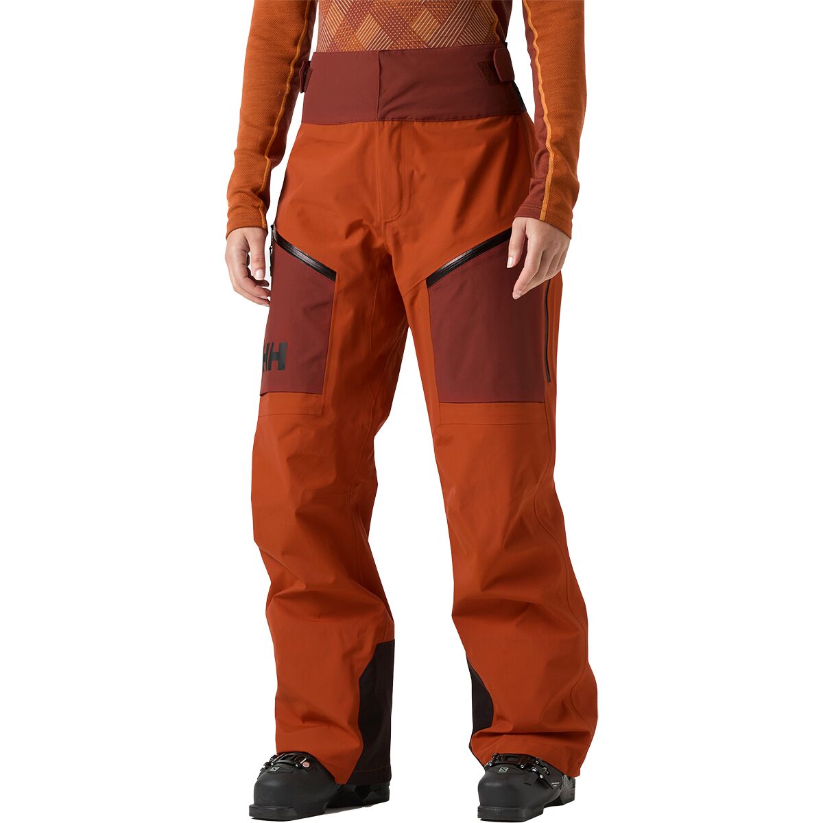 Image of Helly Hansen Sogn Shell Pant - Women's Ginger Biscuit, XL