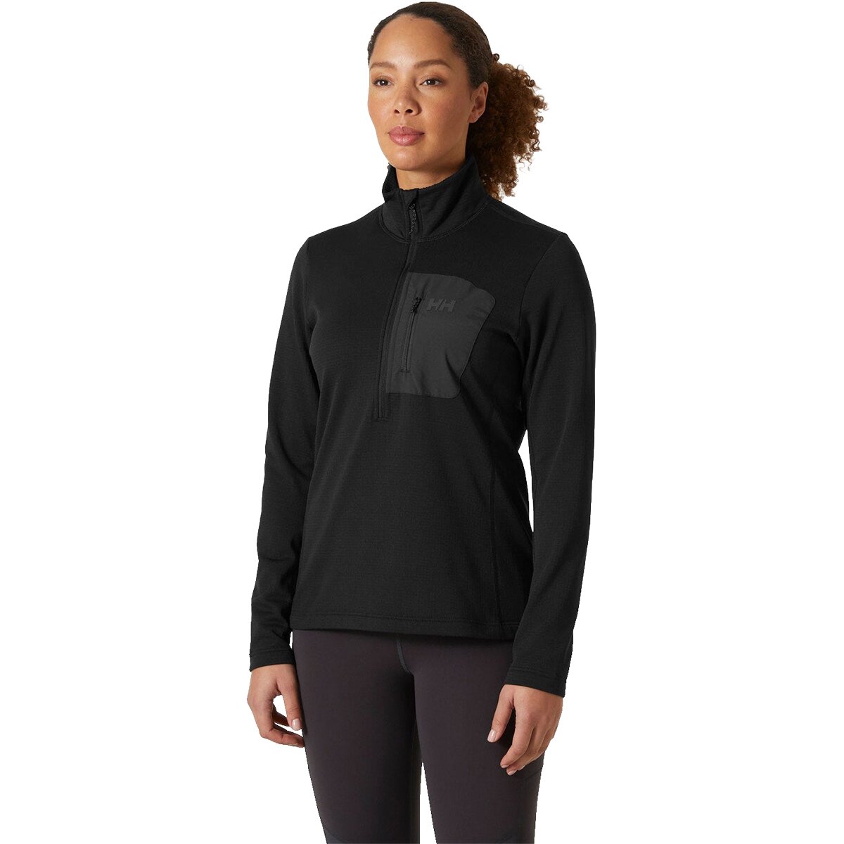 Image of Helly Hansen Versalite 1/2-Zip Fleece - Women's Black, XL